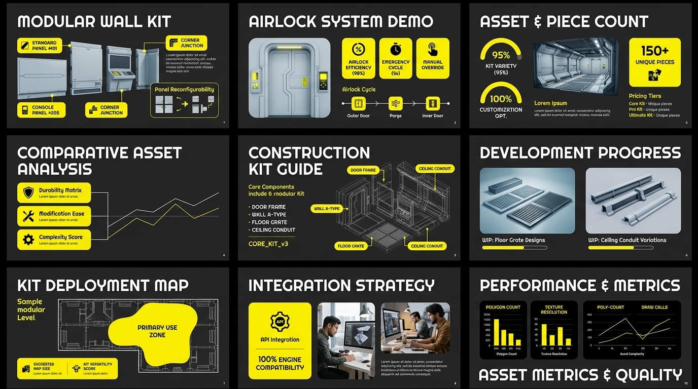 Modular Sci-Fi Corridor Kit
