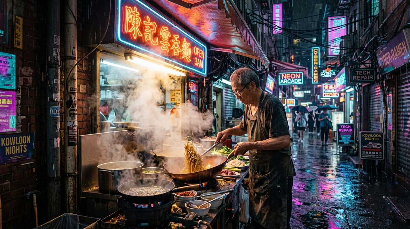 Midnight Noodle Stall
