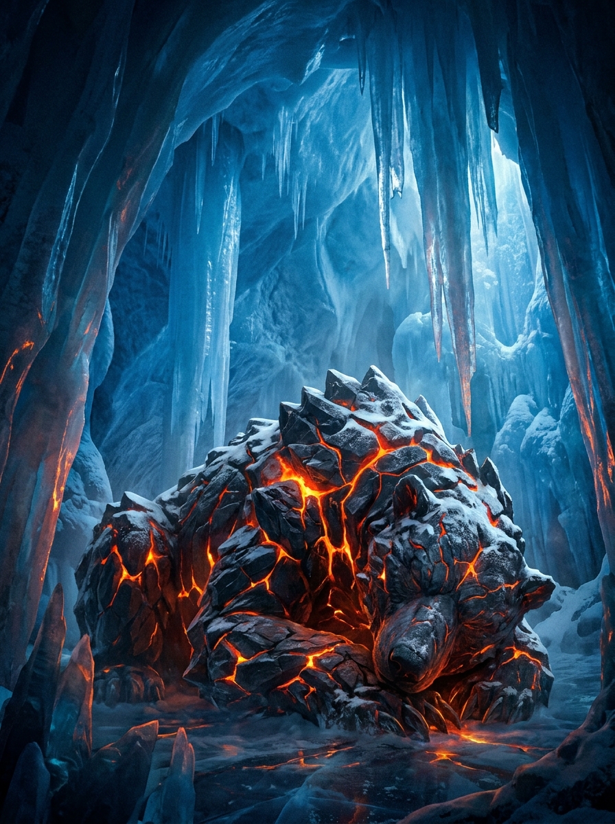 Obsidian Glacier Guardian