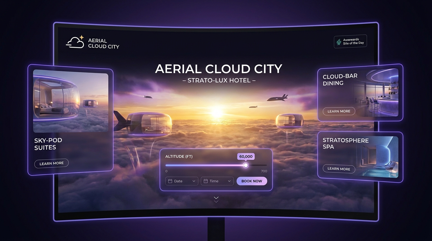 Stratospheric Cloud Hotel Interface