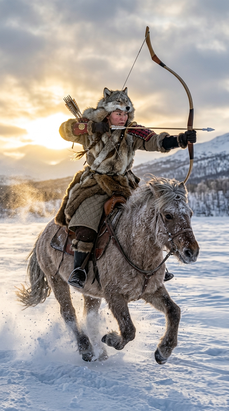 Frost Archer Galloping