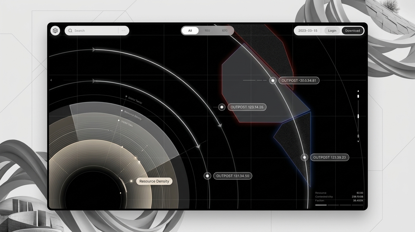 Galactic Strategic Command Map