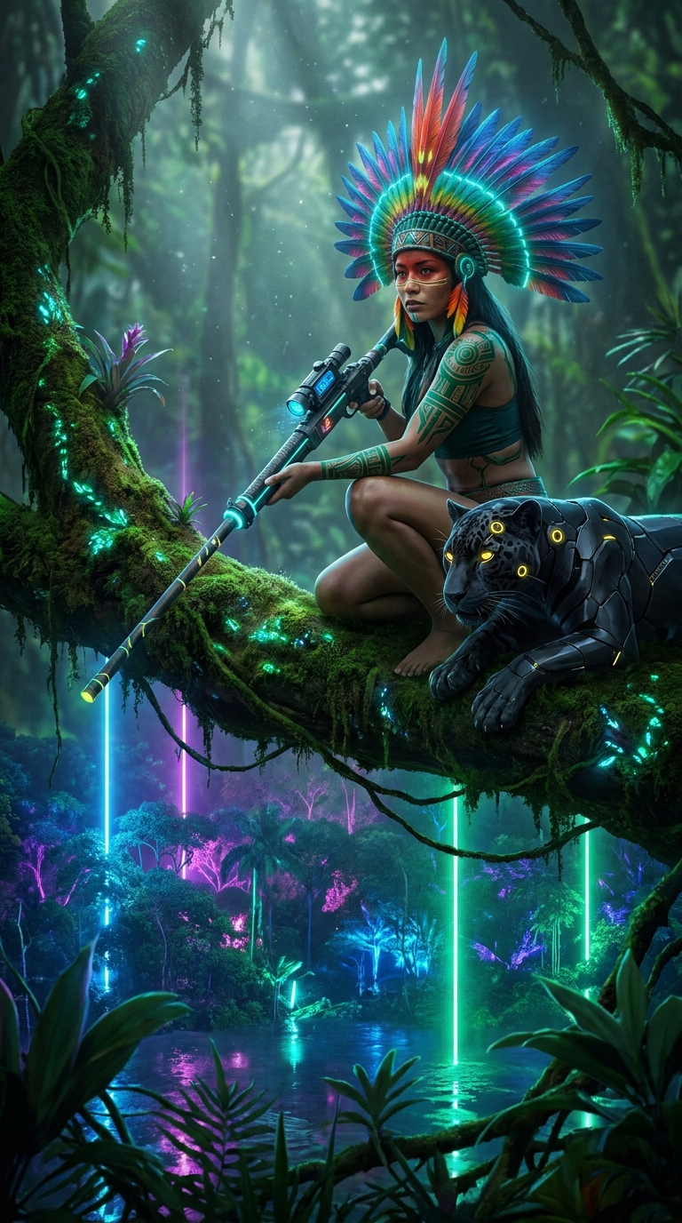 Cybernetic Amazonian Guardian