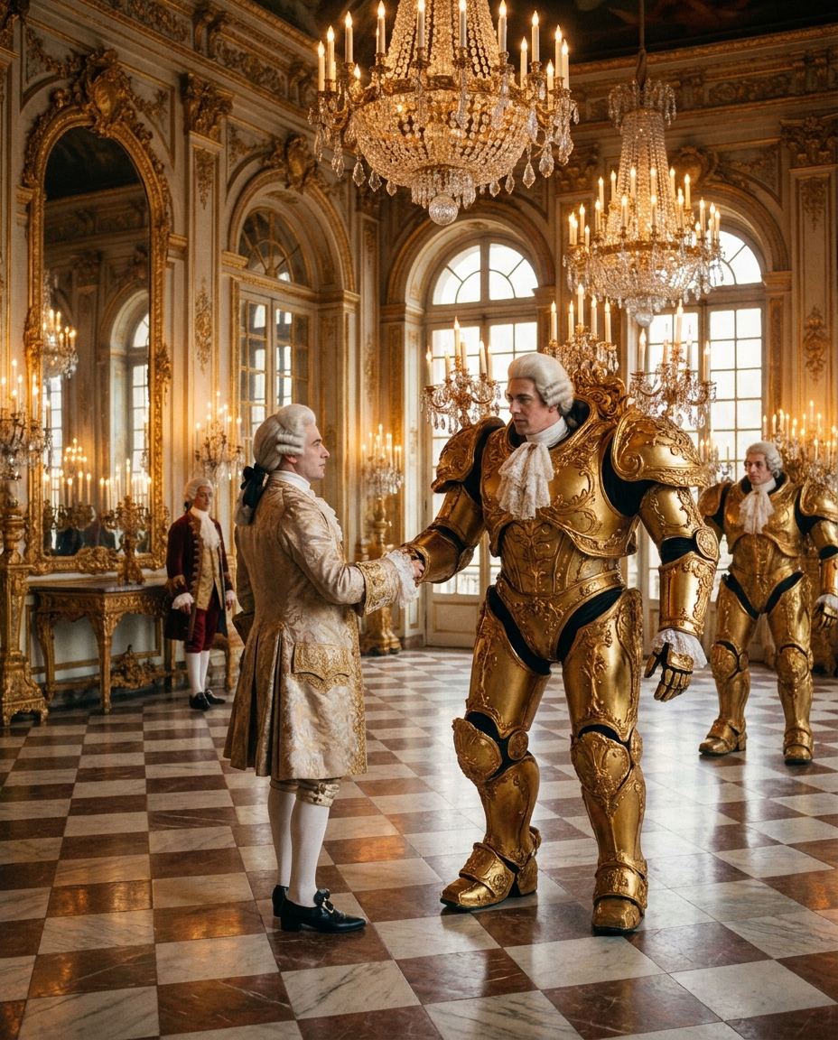Gilded Baroque Mech Waltz
