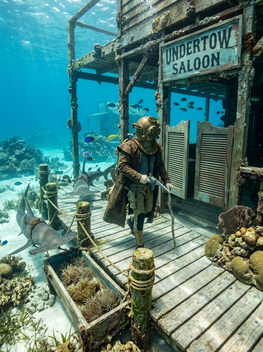 Submerged Coral Frontier Saloon